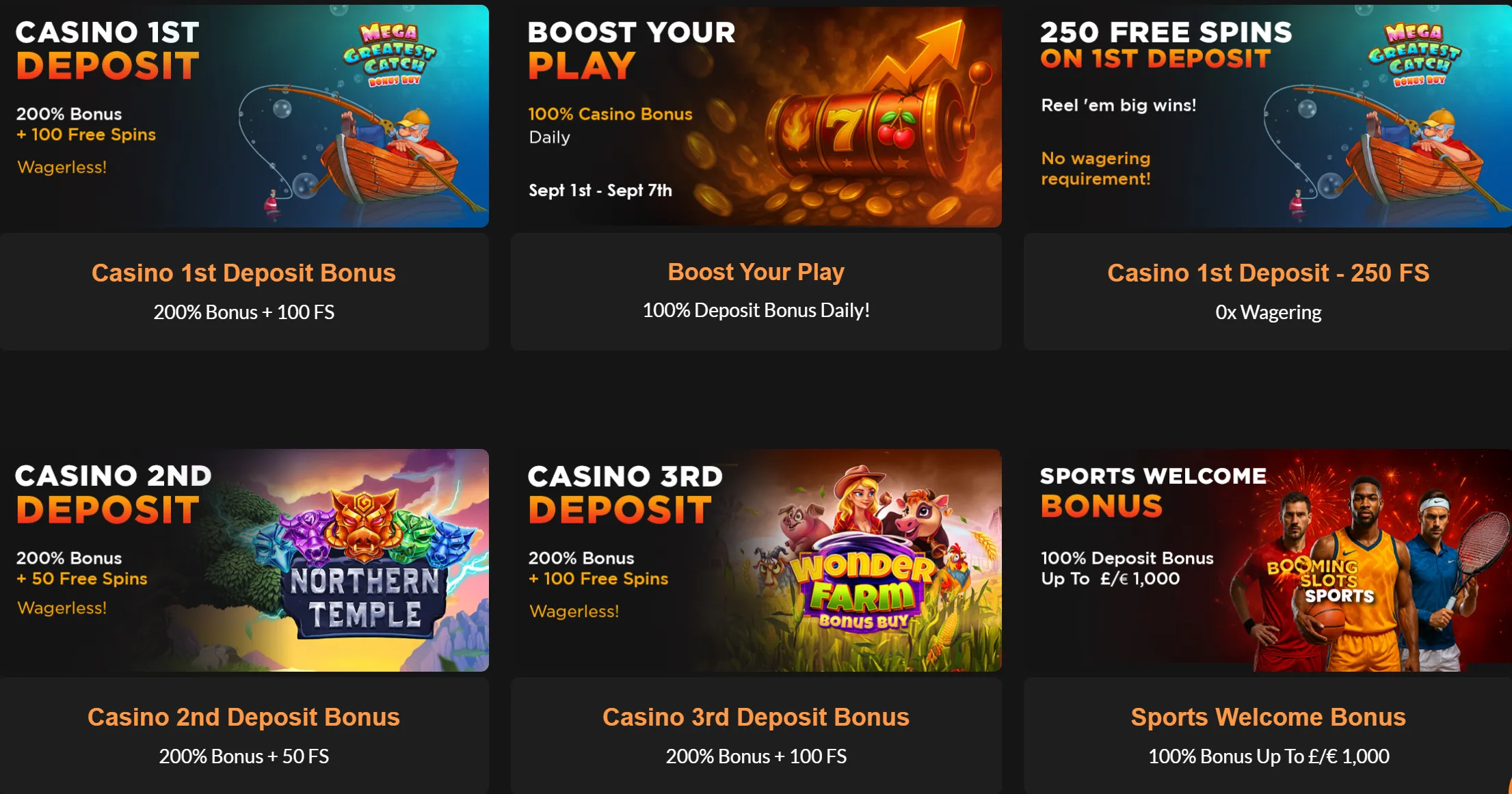 boomingslots casino promotions
